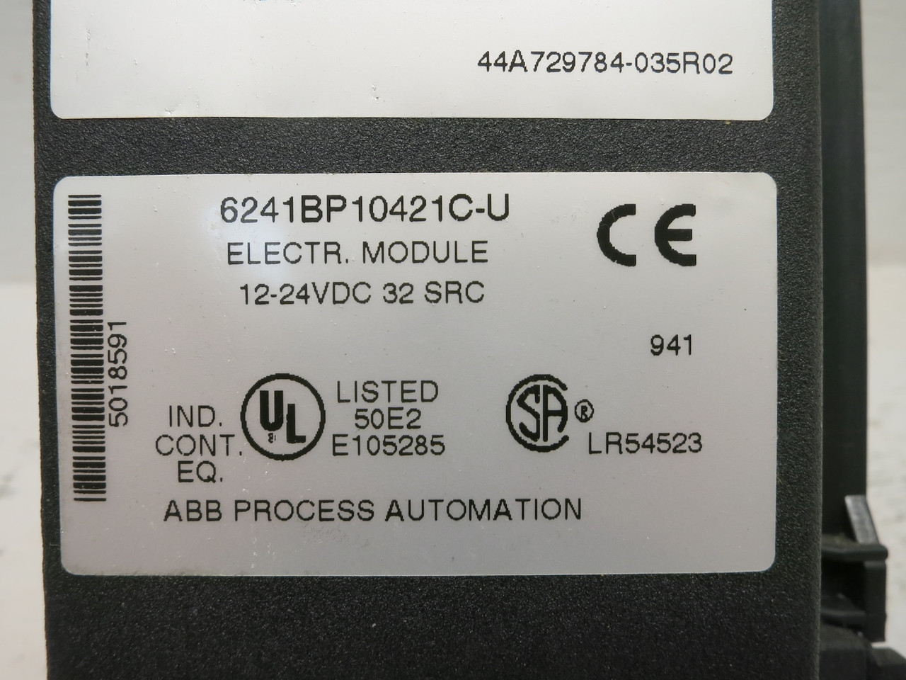 Taylor ABB MOD 300 6241BP10421C-U Input Output PLC Module 6241BP10411 Source I/O (DW6850-11)