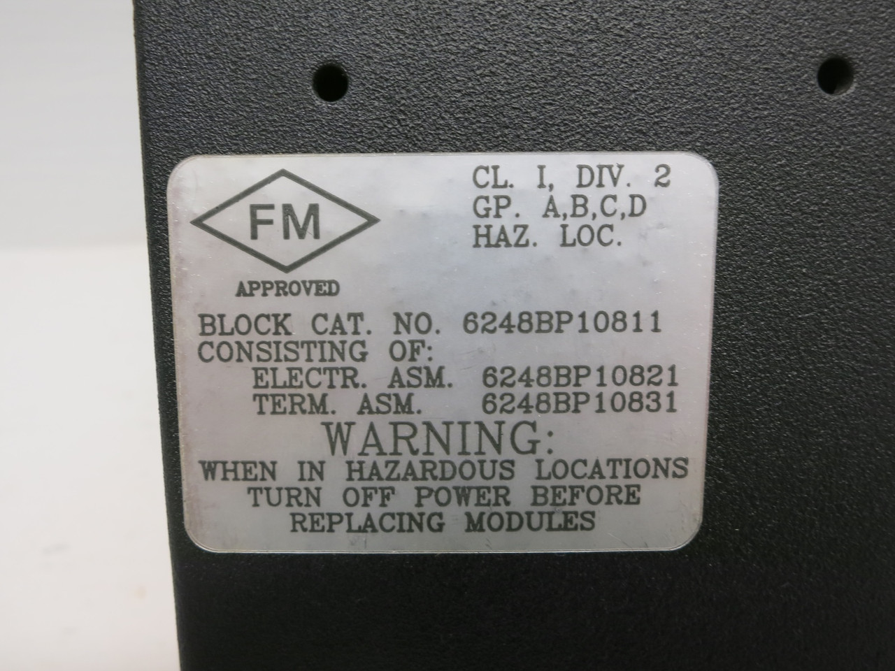Taylor ABB MOD 300 6248BP10821A-L Relay Output PLC Module 6248BP10811 (DW6854-2)