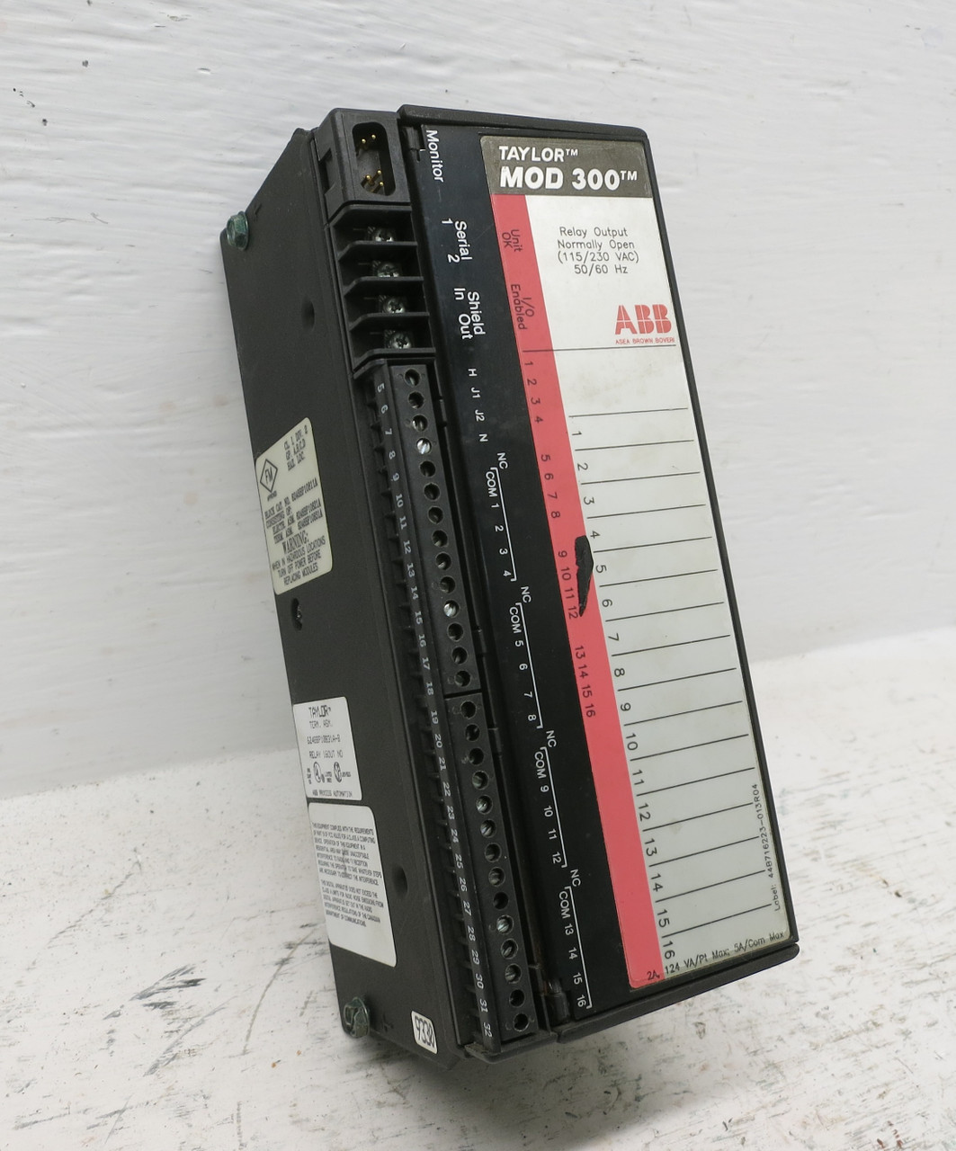 Taylor ABB MOD 300 6248BP10821A-C Relay Output PLC Module 6248BP10811 (DW6853-1)
