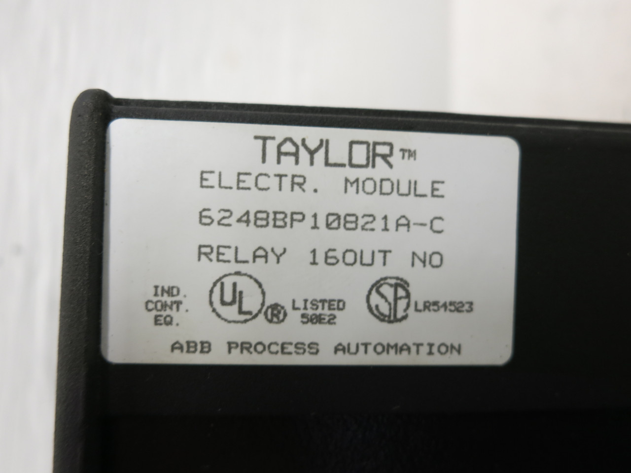 Taylor ABB MOD 300 6248BP10821A-C Relay Output PLC Module 6248BP10811 (DW6853-1)