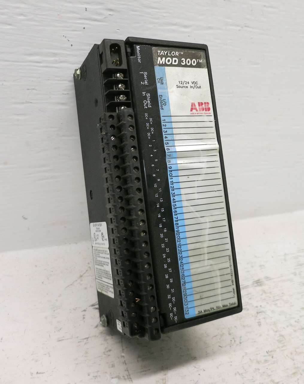 Taylor ABB MOD 300 6241BP10421B-S Input Output PLC Module 6241BP10411 Source I/O (DW6857-1)