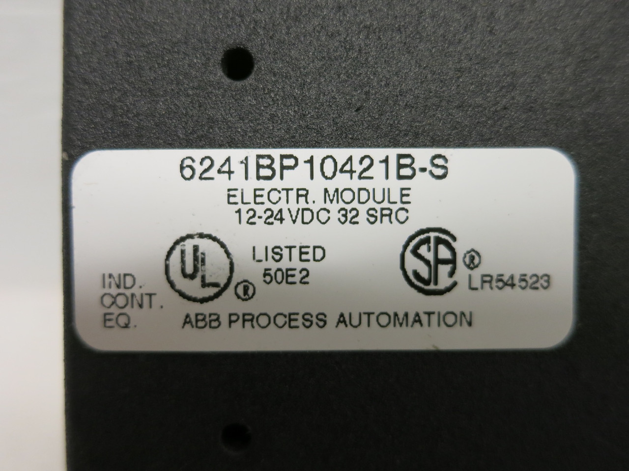 Taylor ABB MOD 300 6241BP10421B-S Input Output PLC Module 6241BP10411 Source I/O (DW6857-1)