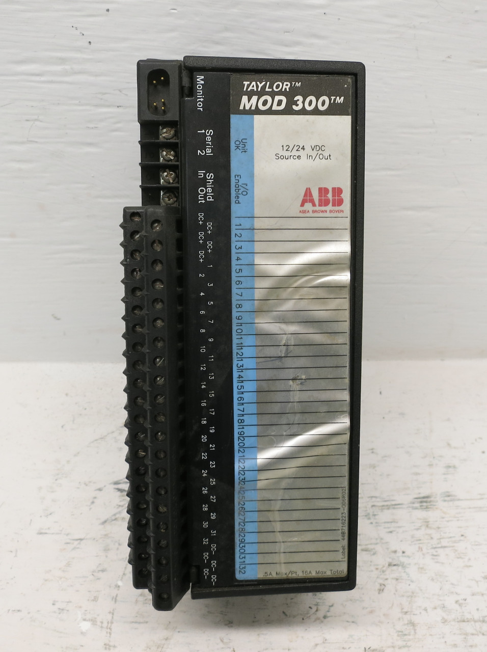 Taylor ABB MOD 300 6241BP10421B-N Input Output PLC Module 6241BP10411 Source I/O (DW6855-7)