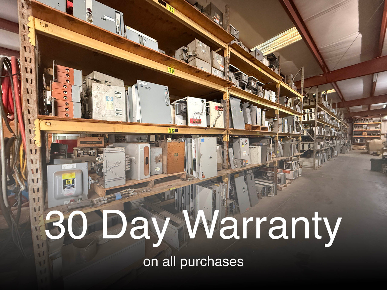 GE 4000A AKD-5 Switchgear AKU Breaker Panel 480V 3W 4000 Amp 7x 600A Breakers (DW6864-1)