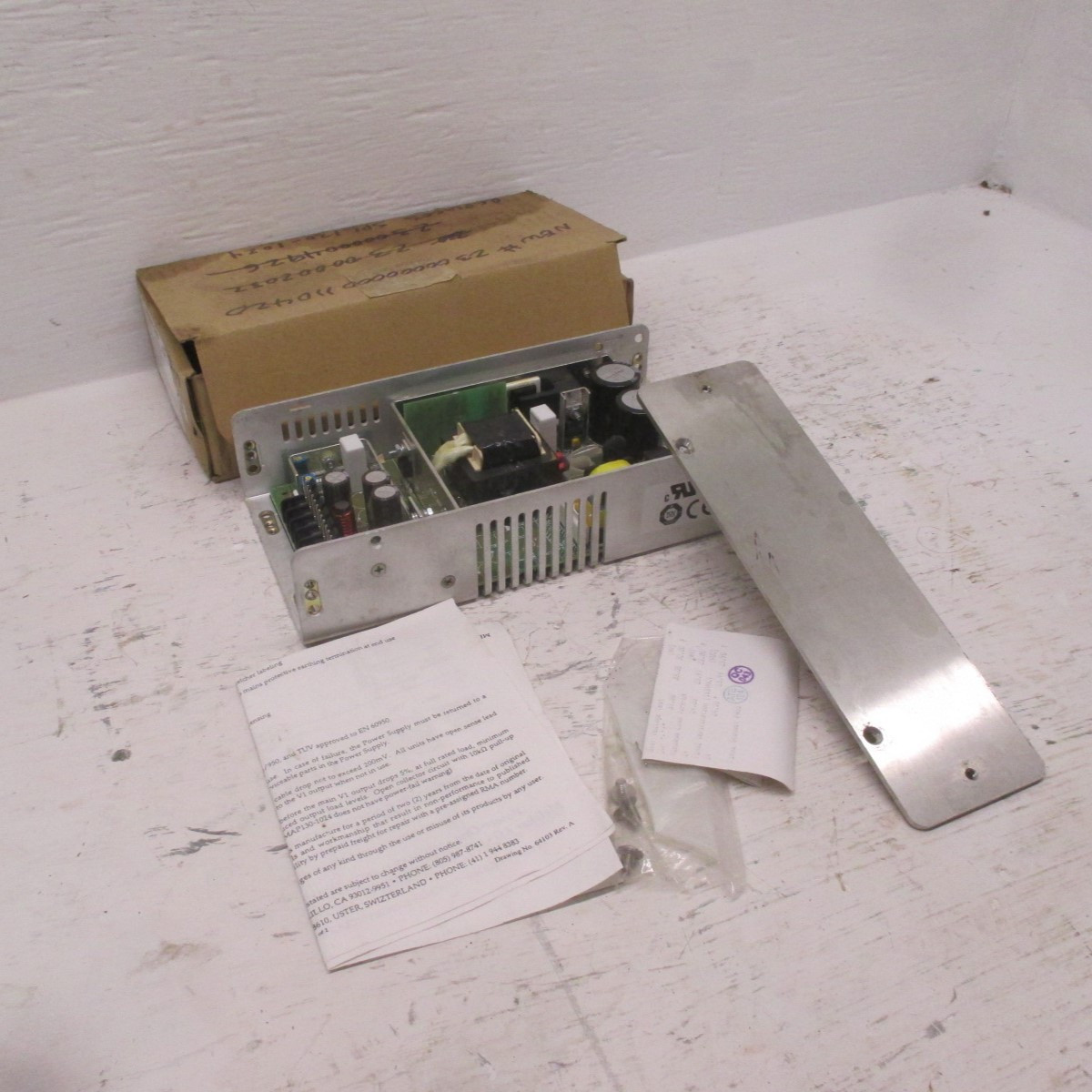 NEW Power-One MAP130-1024 Rev. 0N Power Supply 110V/60Hz 3.3A 230/50Hz 1.8A NIB (AH0382-1)