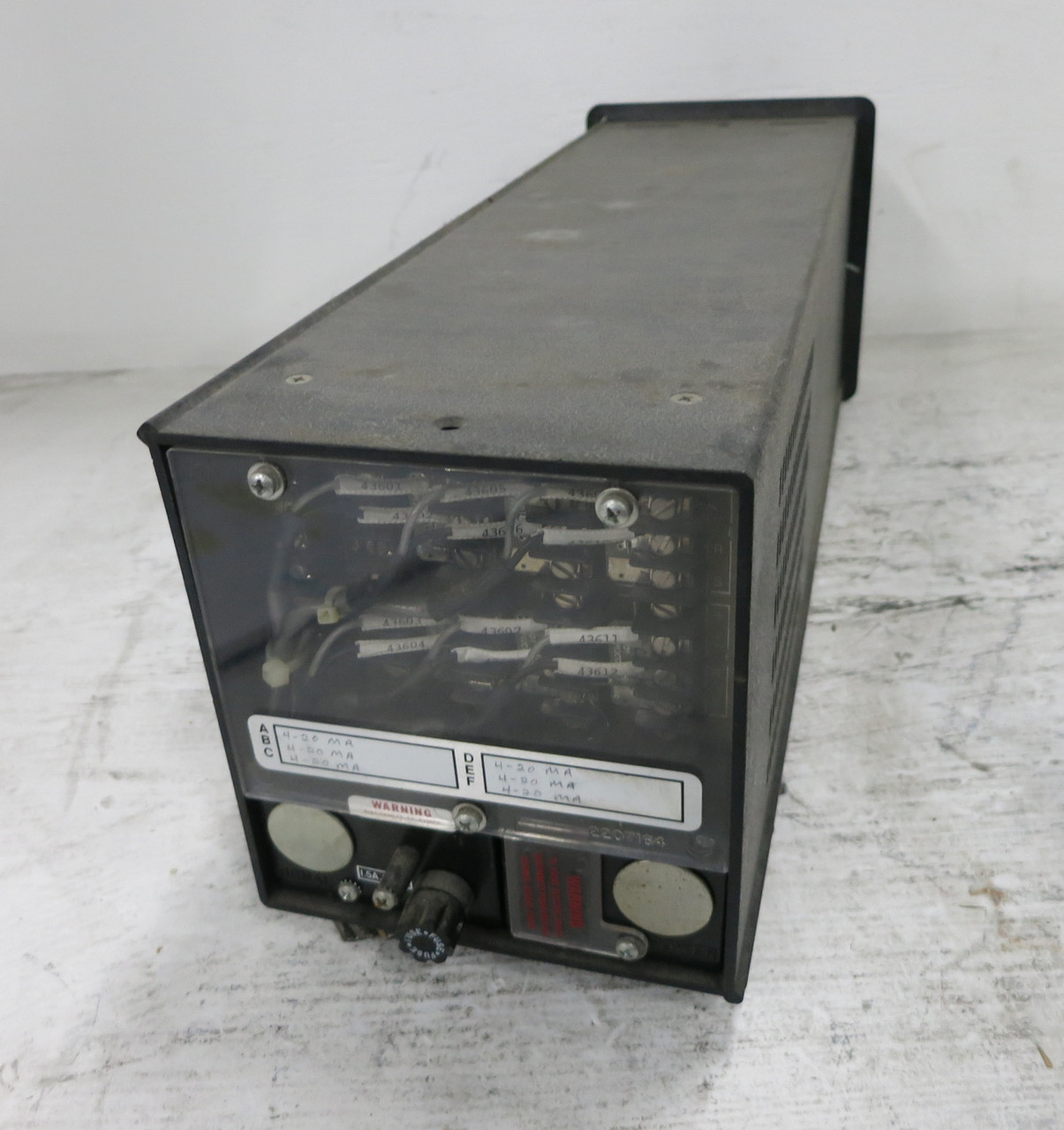 Esterline Angus EAsi/Graph Chart Recorder KH 1004-12 (DW6873-1)