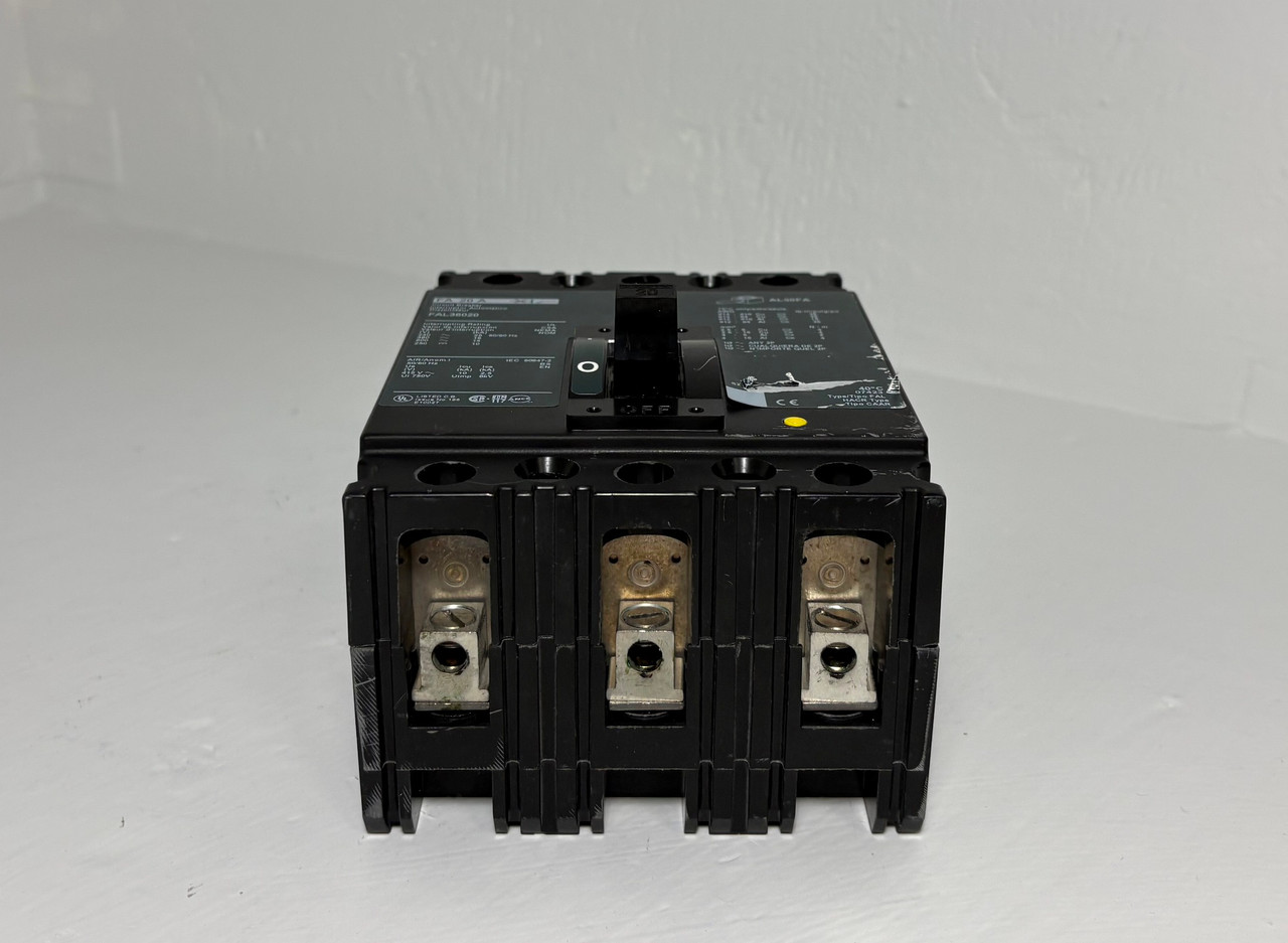 Square D FAL36020 20A Circuit Breaker Green Label 480/600V FAL 3 Pole 20 Amp (EM5378-1)