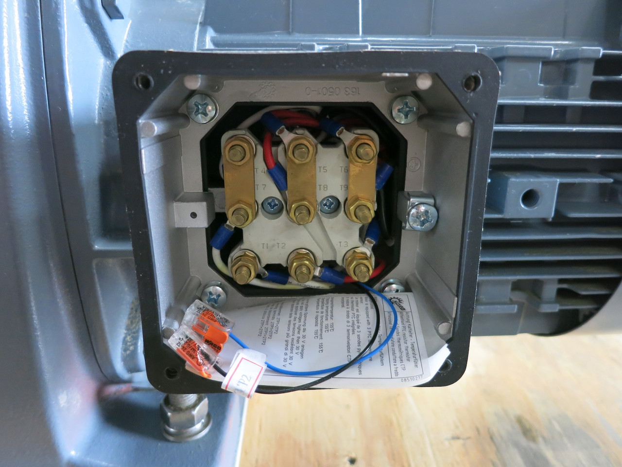 NEW NORD SK 132SP/4 CUS TF 7.5 HP AC Motor 230/460 w/ SK873.1 Gearmotor Reducer (DW6869-1)