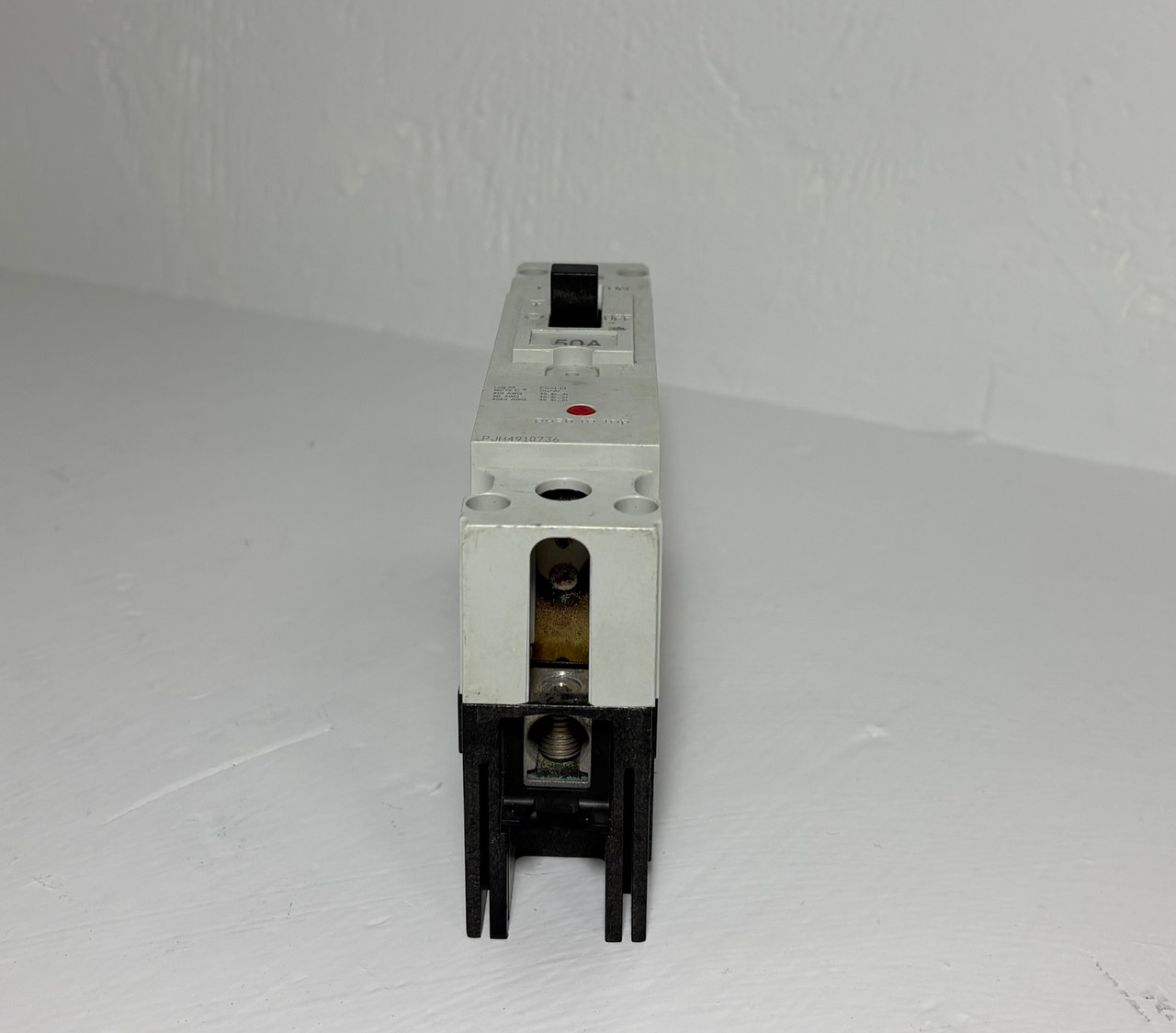 GE FBV16TE050RV 50A Record Plus 1P Circuit Breaker 277V 50 Amp General Electric (EM5377-2)