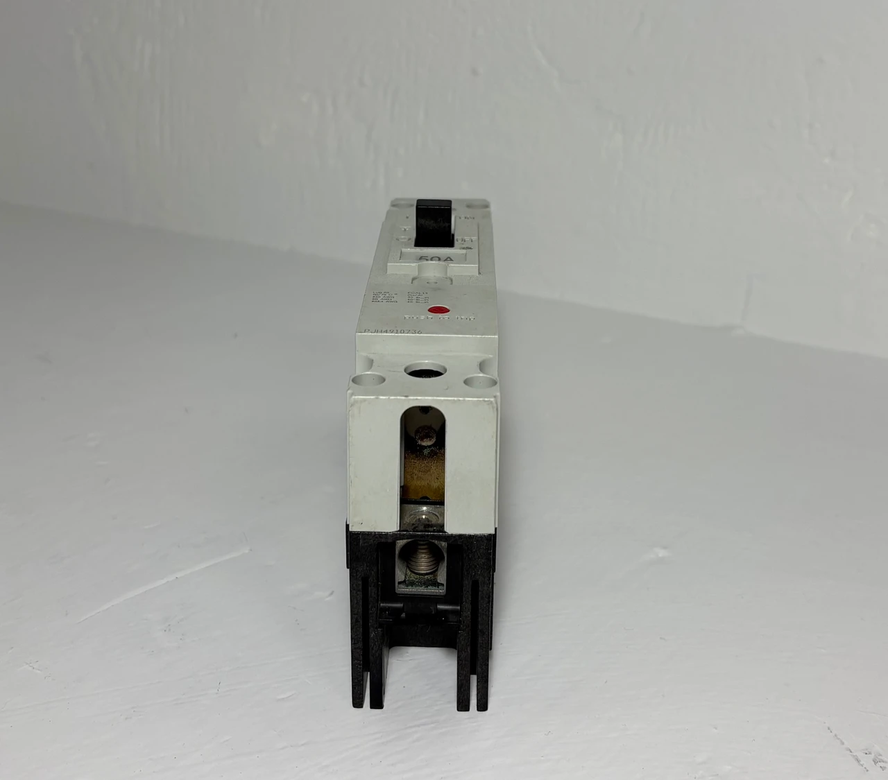 GE FBV16TE050RV 50A Record Plus 1P Circuit Breaker 277V 50 Amp General Electric (EM5377-2)