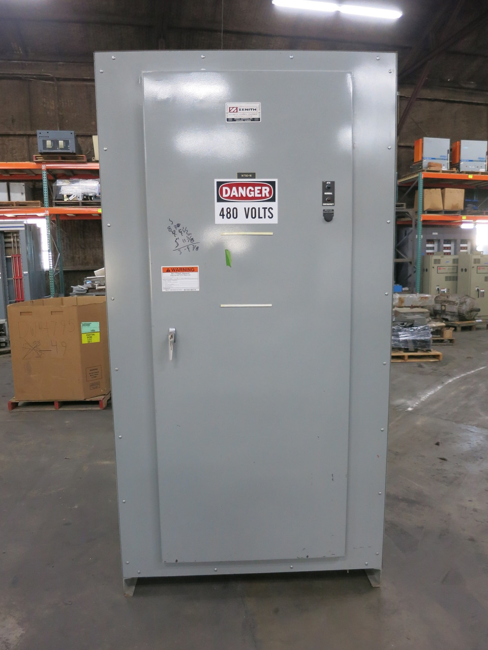 Zenith ZTSH120ECS 1200A Automatic Transfer Switch 480V 3PH 1200 Amp ATS ZTSH-120 (DW6881-1)
