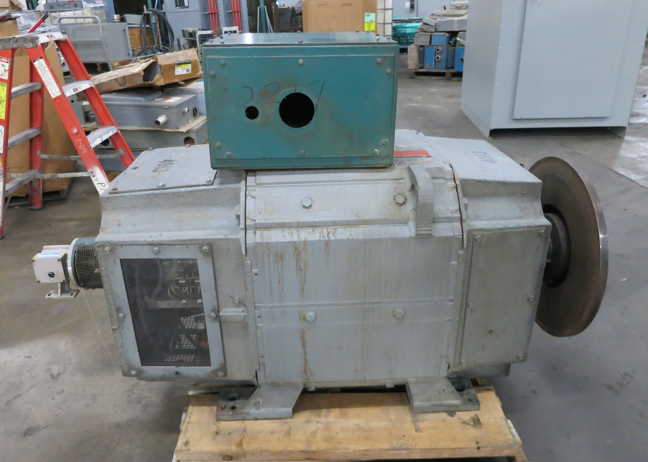 Reliance 300 HP DC Motor B588ATZ 500V 850/1200 RPM Type TR 480A 500 VDC SPSV (DW6883-1)