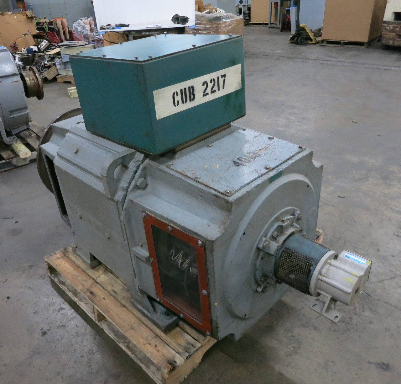 Reliance 300 HP DC Motor B588ATZ 500V 850/1200 RPM Type TR 480A 500 VDC SPSV (DW6883-1)
