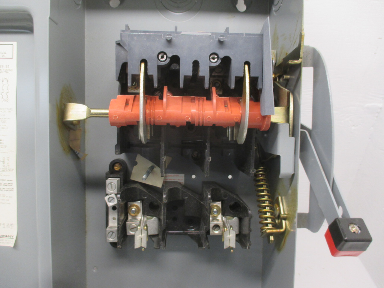 NEW Square D H223N Ser E2 100A Fusible Safety Switch Disconnect 240V New No Box (AH0412-1)