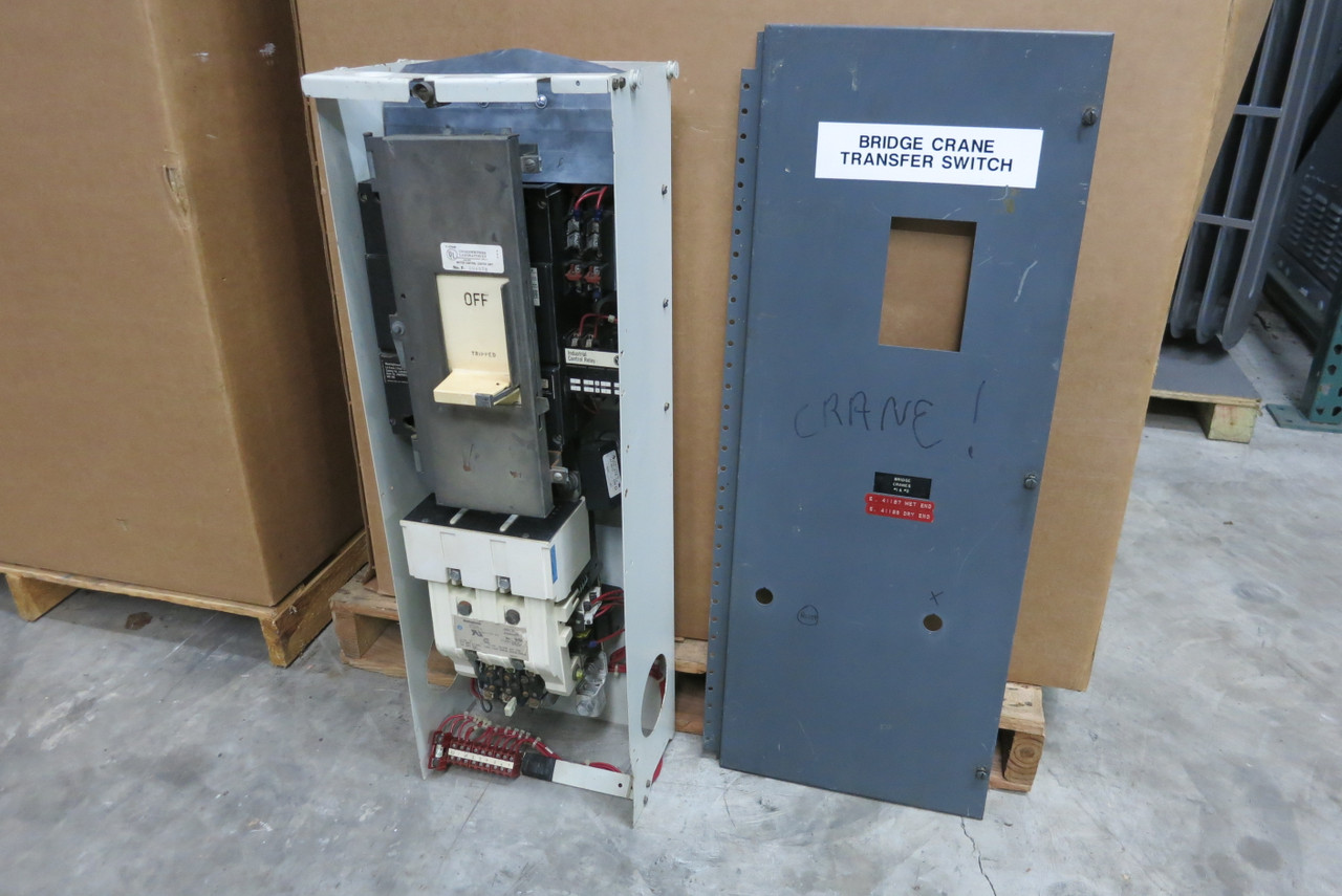Westinghouse Type W 250 Amp Breaker Size 5 Starter 36" MCC Bucket 250A (BJ0983-1)