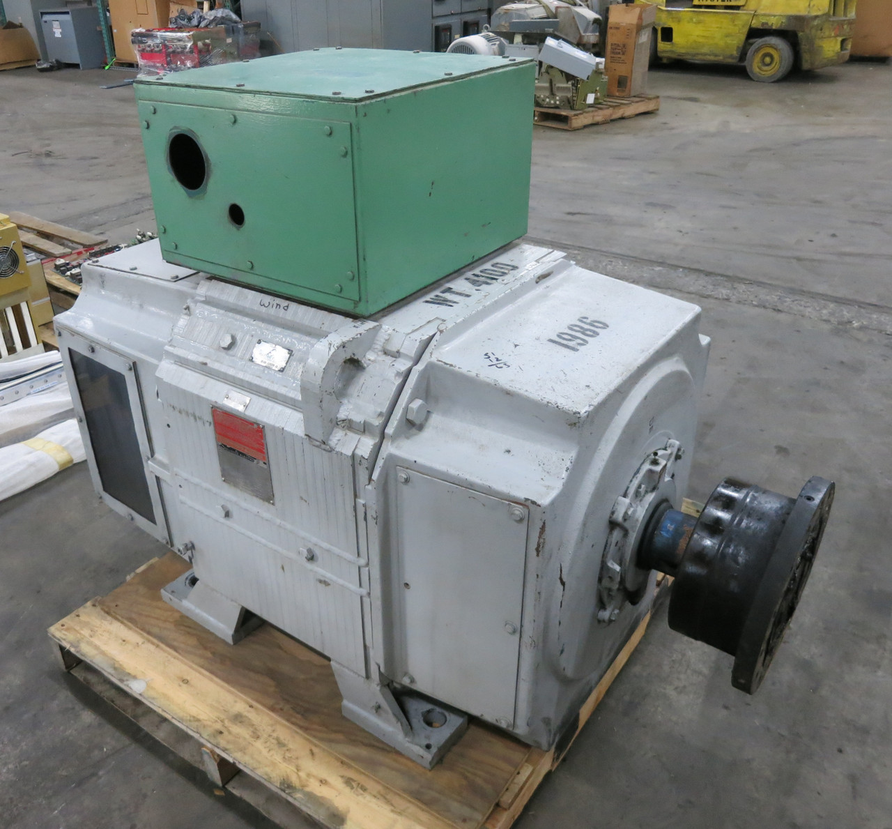 Reliance 300 HP DC Motor B587ATZ 500V 1150/1500 RPM Type TR 476A 500 VDC SPSV (DW6894-1)