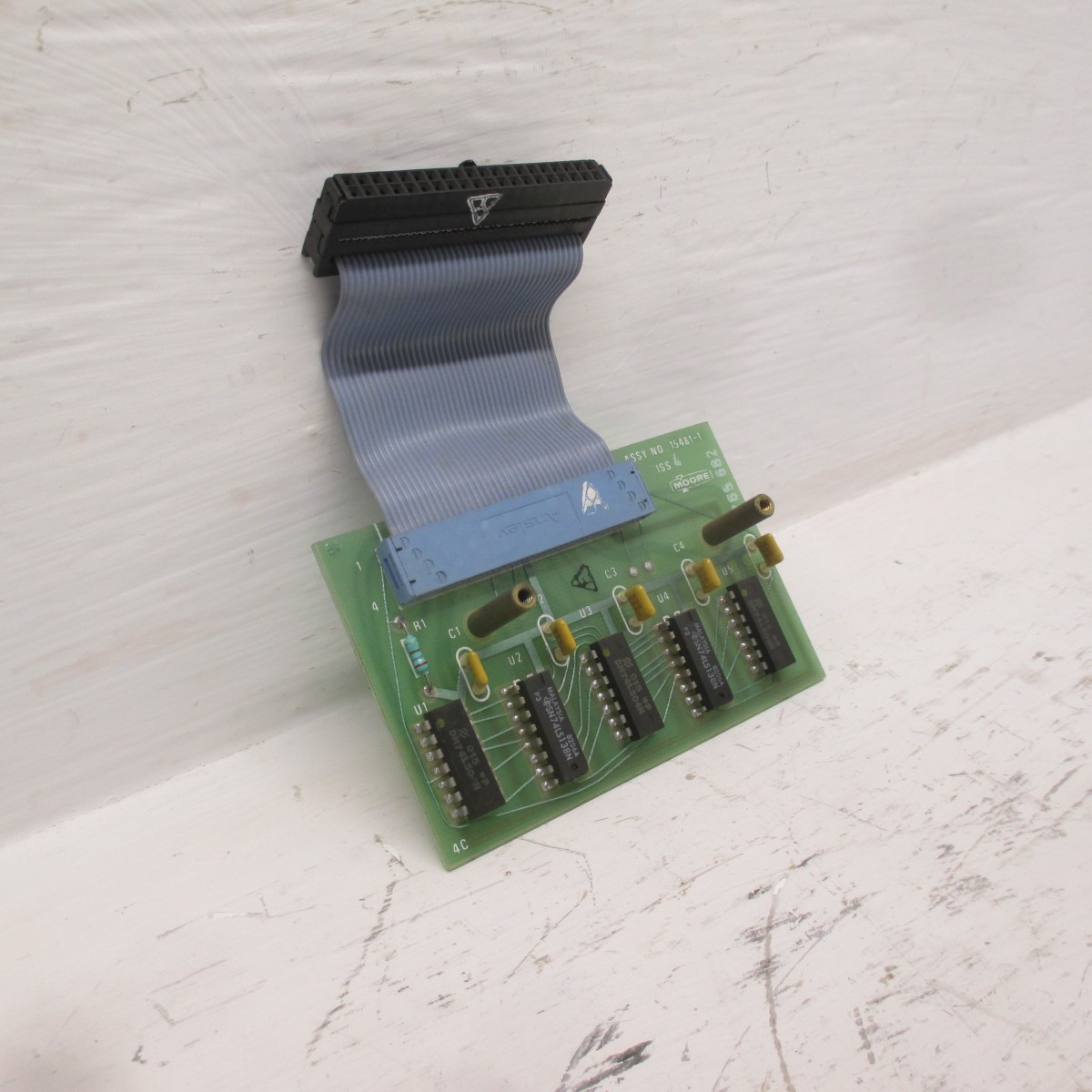 Image of Moore 15481-1 ISS 4 PCB PLC PC Board Acromag Assy No. 154811