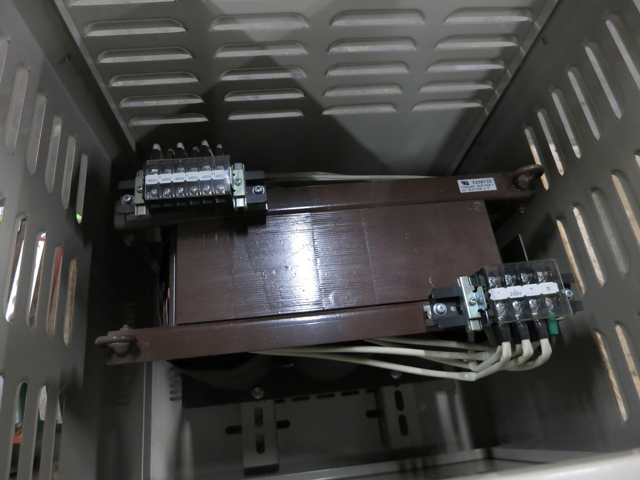Nunome 10.4 kVA Transformer 460/480 to 200V 3PH Dry Type NETH010.4KUL6701-30A (DW6895-1)