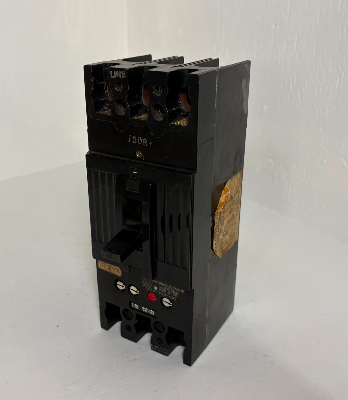 Image of GE TFK236F000 225A Circuit Breaker 175 Amp Trip 600V TFK236175 General Electric