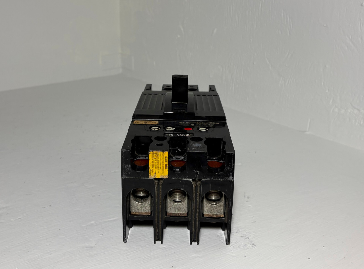 GE TFK236F000 225A Circuit Breaker 175 Amp Trip 600V TFK236175 General Electric (EM5391-1)