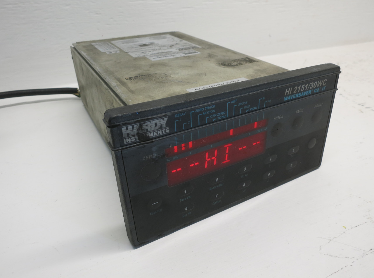 Hardy Instruments HI2151/30WC-PM-A1-B14 Waversaver C2 IT Weight Controller (DW6897-1)