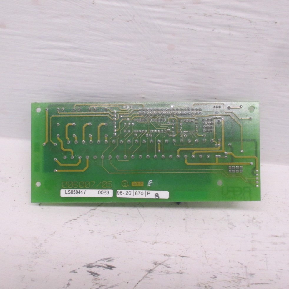 Refu Elektronik KL6006.06 SP00 Siemens Simovert Drive PLC Circuit Board KL6006 (AH0454-1)