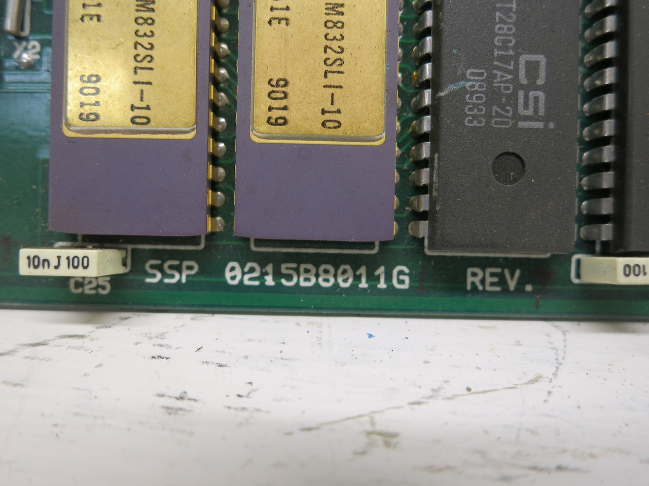 GE 0215B8011G1 SSP PLC Board SSP101 0158D1011 0215B8011G-1 Card Module (DW6910-1)