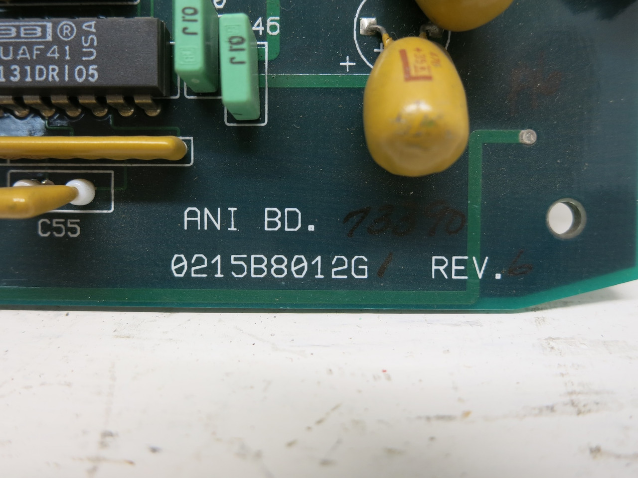 GE 0215B8012G1 ANI PLC Board ANI101 0158D1012 0215B8012G-1 Card Module (DW6908-1)