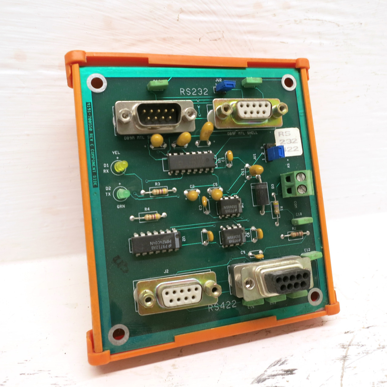 Image of K-Tron 9191-700550 Rev C Serial Converter Board 9191700550 Weidmuller KTron