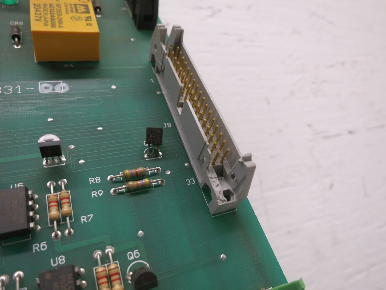 Liebert Emerson 02-790831-00 Rev E P/L J Interface Board PCB UPS (DW6915-1)