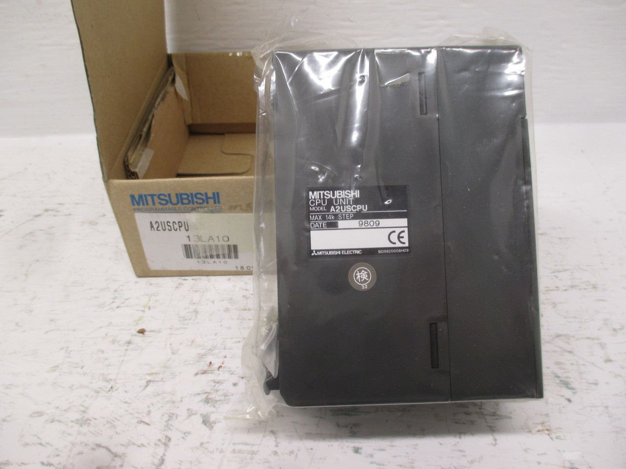 NEW Mitsubishi Melsec A2USCPU PLC Programmable Controller 13LA10 NIB New In Box (AH0456-1)