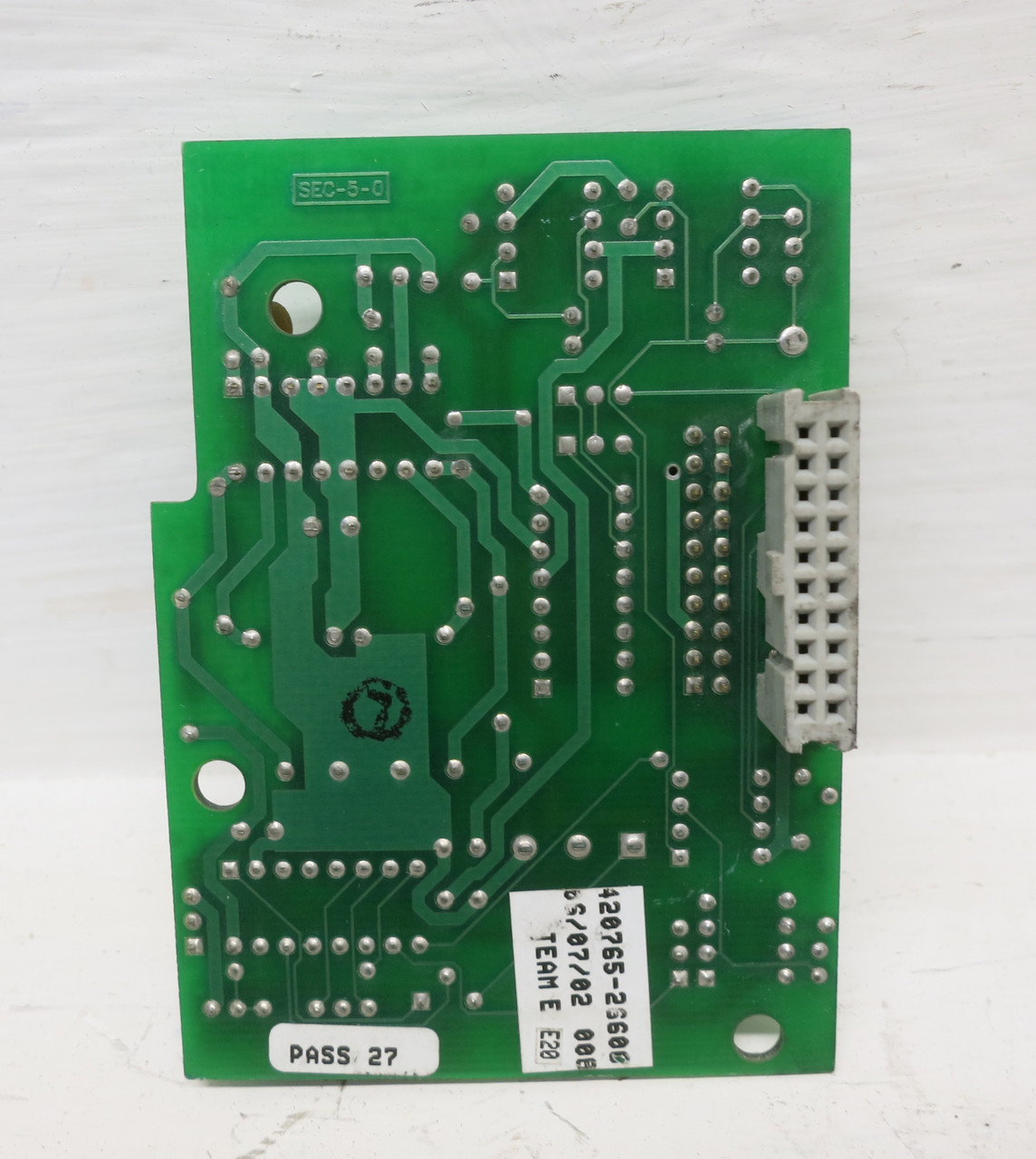 GSE PC765A Control Board PCB 40-20-26607 420765-26600 (DW6939-1)
