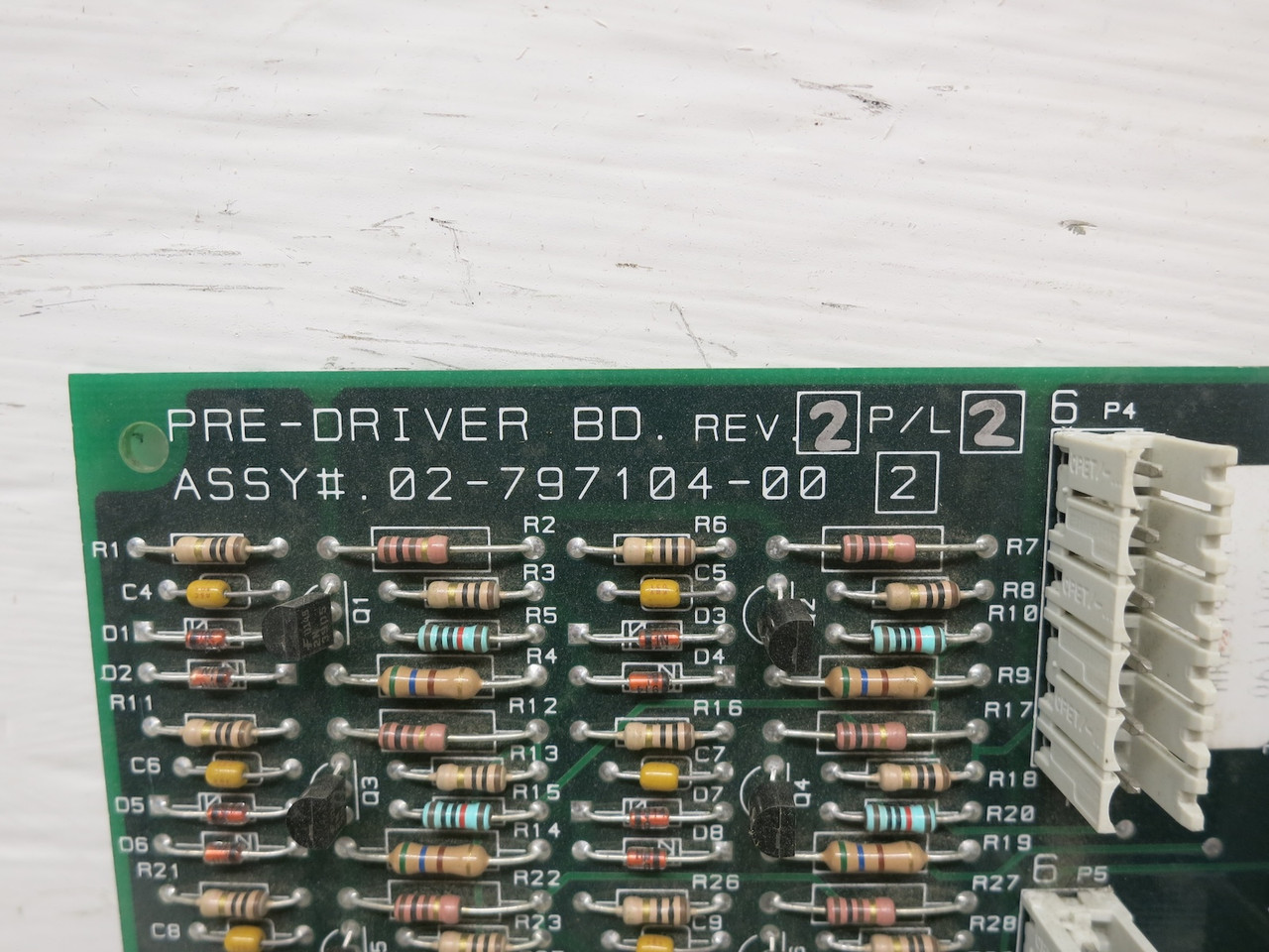 Liebert Emerson 02-797104-00 Rev 2 P/L 2 Pre-Driver Board UPS PCB Static Switch (DW6941-2)