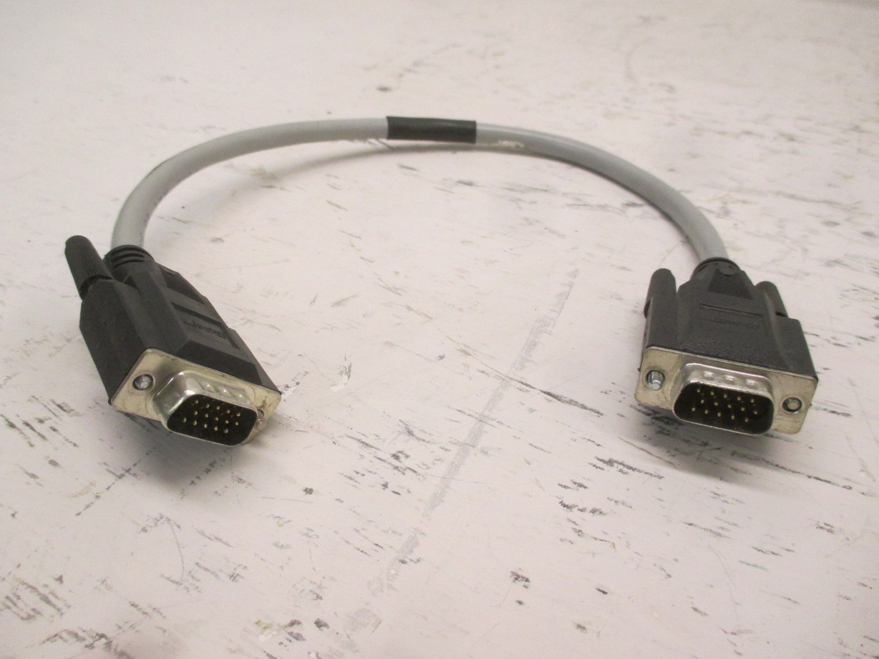 Reliance Electric 613623-15R Cable Assy 15-Pin Male Connectors GDI/LPI 16"Length (AH0476-3)