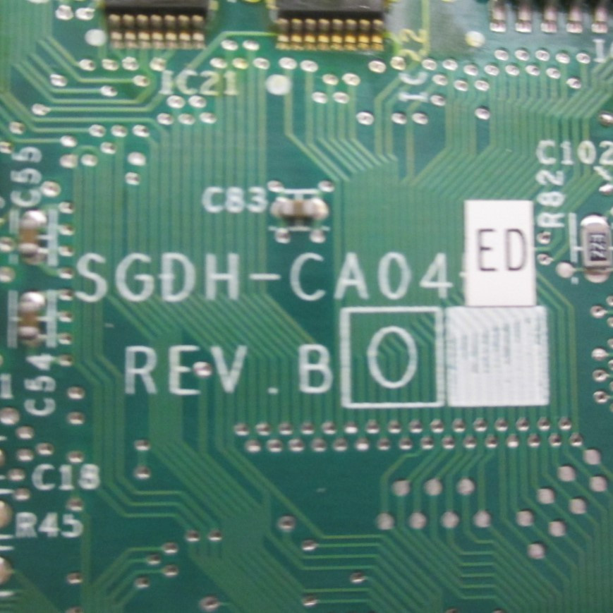 Yaskawa SGDH-CA04 ED Rev. B Servopack Servo Dirve Board w/ Display DF0200472-B0 (AH0480-1)