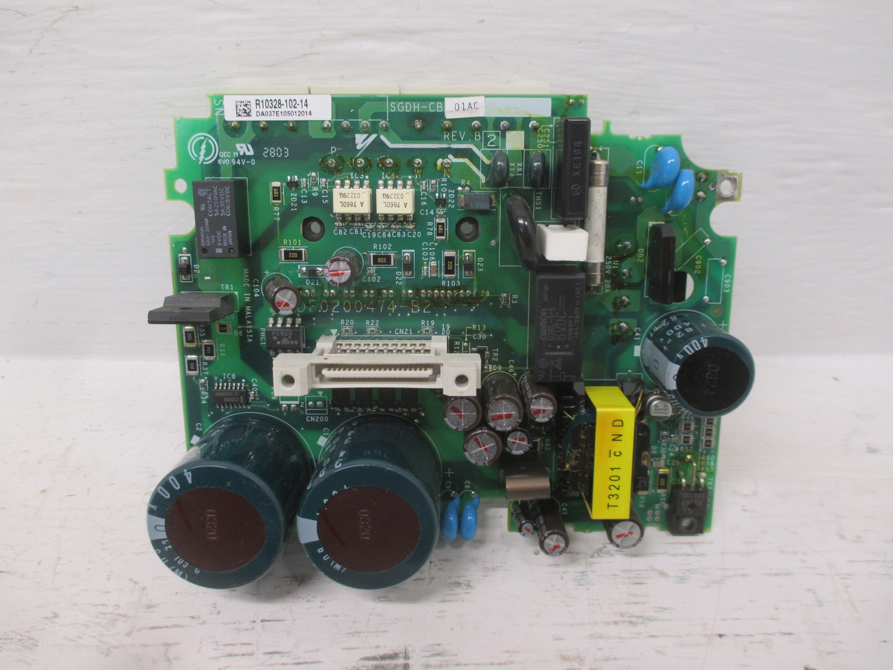 Yaskawa SGDH-CB01AE Servopack Servo Dirve Board DF0200474-B2 R10328-102-14 (AH0479-1)