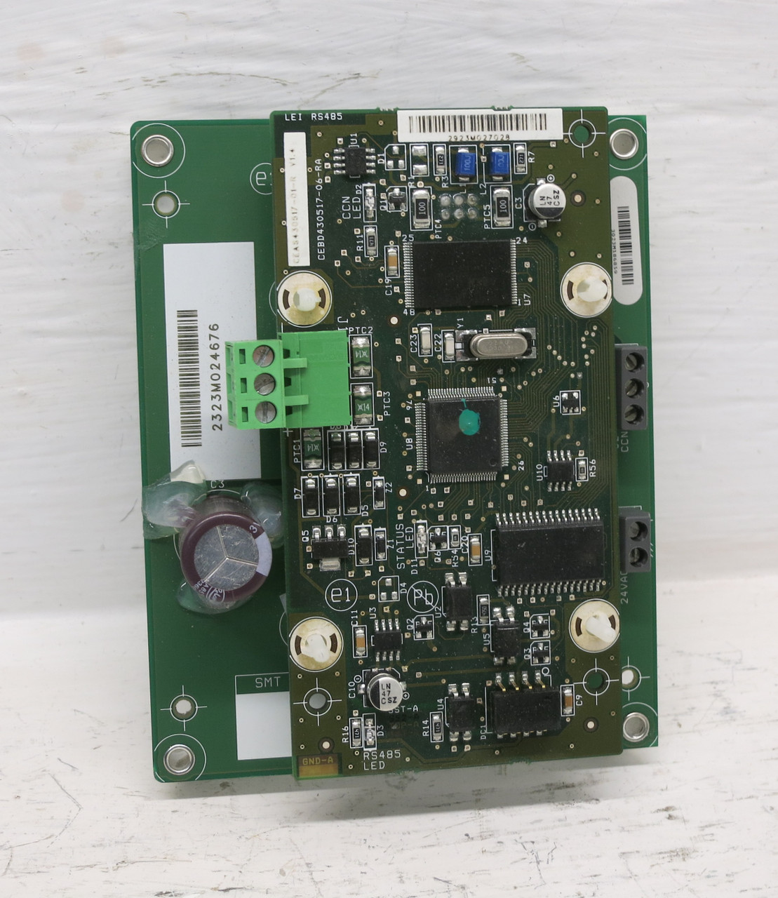 Carrier CEBD430517-06-RA LEI RS485 BACnet Modbus Translator Board CEBD430518-06 (DW6966-1)