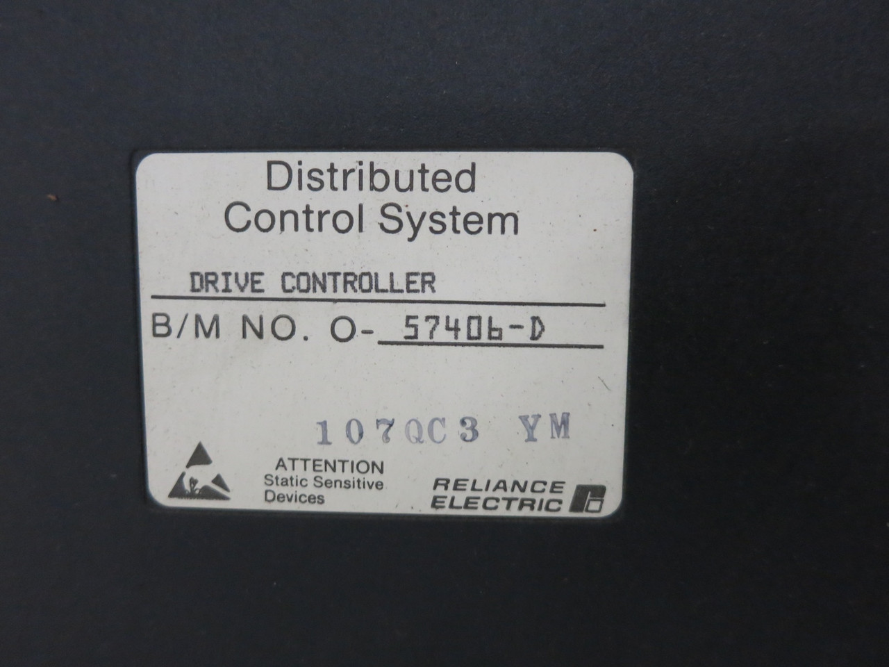 Reliance Electric 57406-D Drive Controller PLC Module AutoMax 57406D RE O-57406 (DW6982-1)