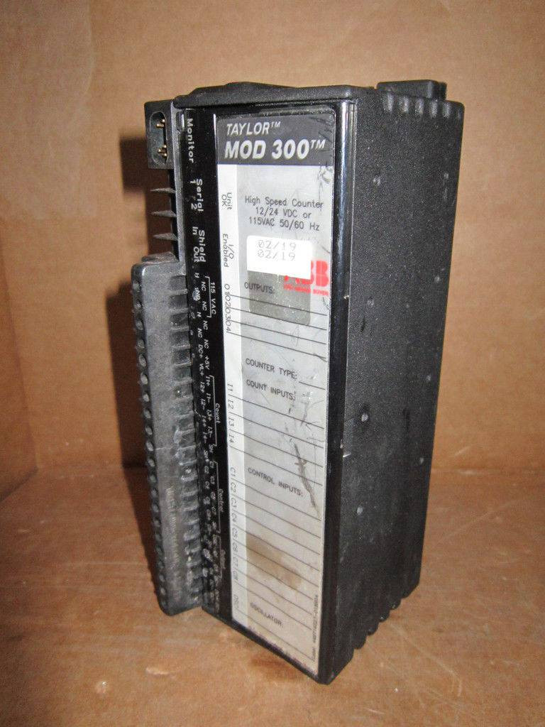 Taylor ABB MOD 300 6234BP10920B-D High Speed Counter PLC Hi Spd 6234BP10910B (EBI4731-1)