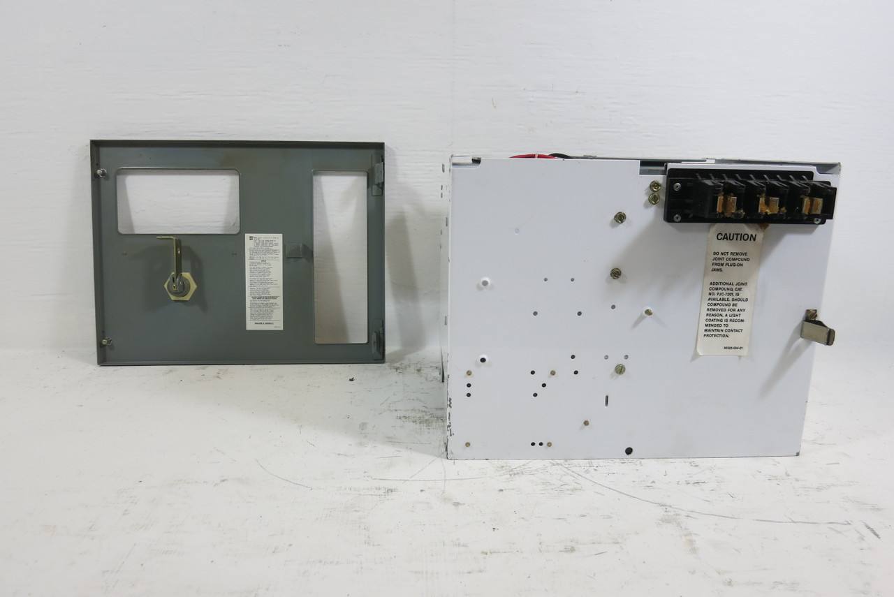 Square D Model 6 Size 1 Starter 30 Amp Breaker 12" MCC Bucket 30A (BJ0992-7)