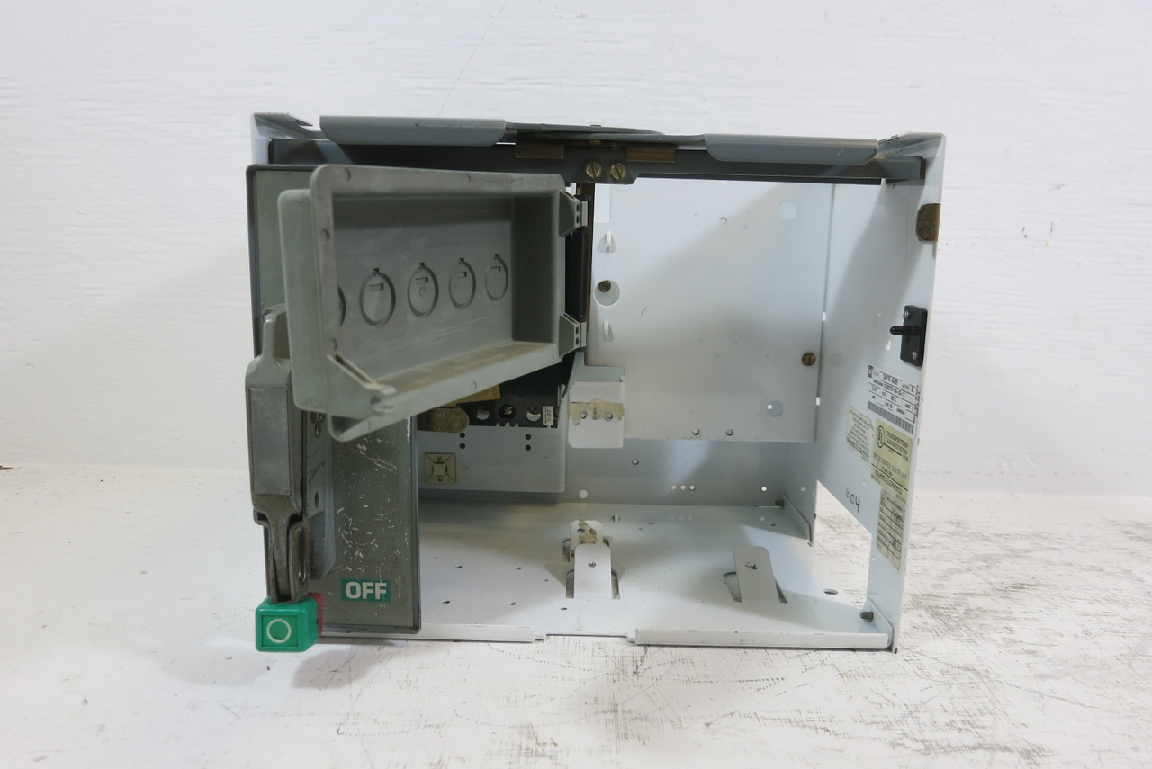 Square D Model 6 100A Breaker 12" MCC Feeder Bucket 100 Amp (BJ0993-4)