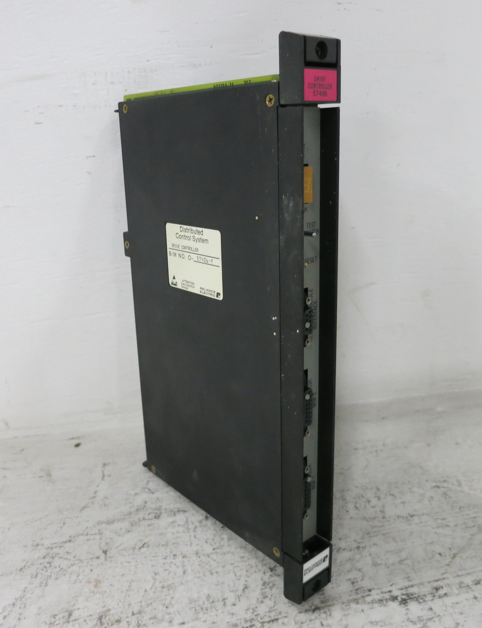 Reliance Electric 57406-F Drive Controller PLC Module AutoMax 57406F RE O-57406 (DW6998-1)