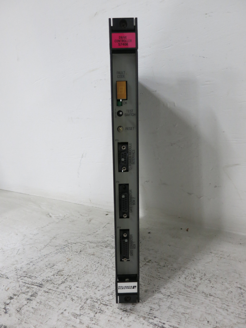 Reliance Electric 57406-F Drive Controller PLC Module AutoMax 57406F RE O-57406 (DW6998-1)
