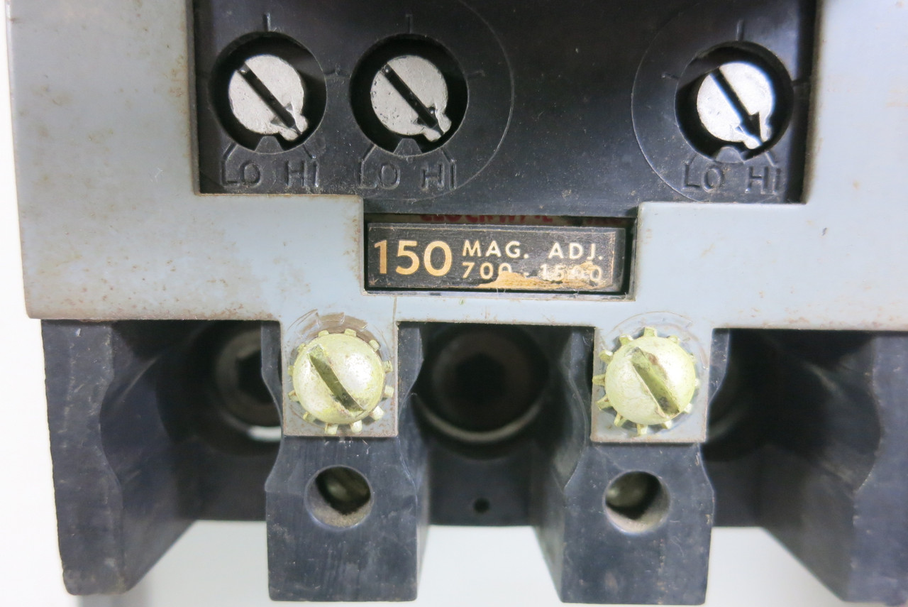 General Electric GE 7700 Series 150A Breaker Feeder 30" MCC Bucket 150 Amp (BJ0995-1)