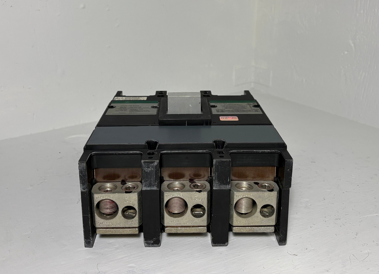 GE TJJ436Y400 400A Molded Case Switch 600V 3 Pole 400 Amp General Electric 3P (EM5408-1)
