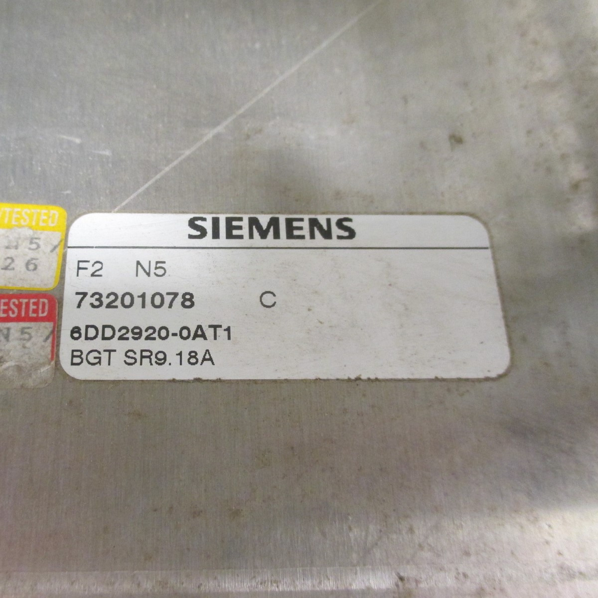 Siemens 6DD2920-0AT1 SIMADYN D 24 Slot Rack PLC Simatic GE.460 691 0007.00 OAT1 (AH0490-2)