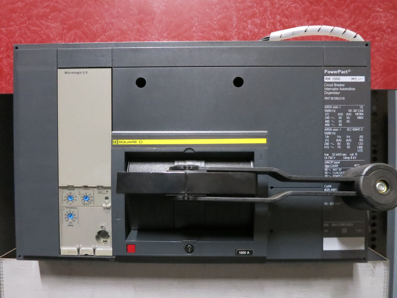 Square D ReactiVar AV5000 BV040045 400kVAR 480V 481A RKF36100U31A HLL36070 NR12 (DW7014-3)