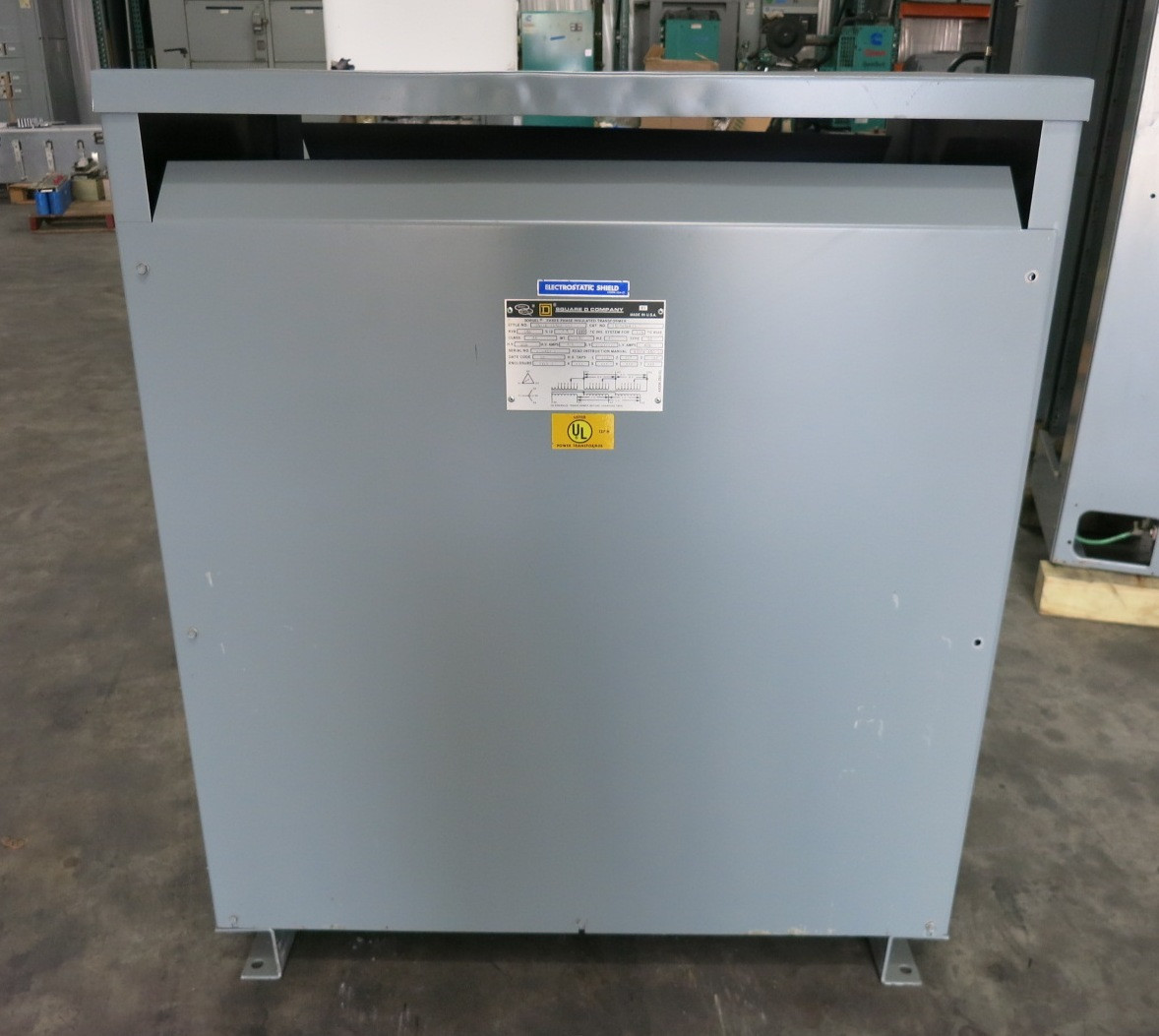 Square D 150 kVA 208 Delta - 208Y/120 V 3PH Dry Type Transformer 150T85HFIS 208V (DW7016-1)