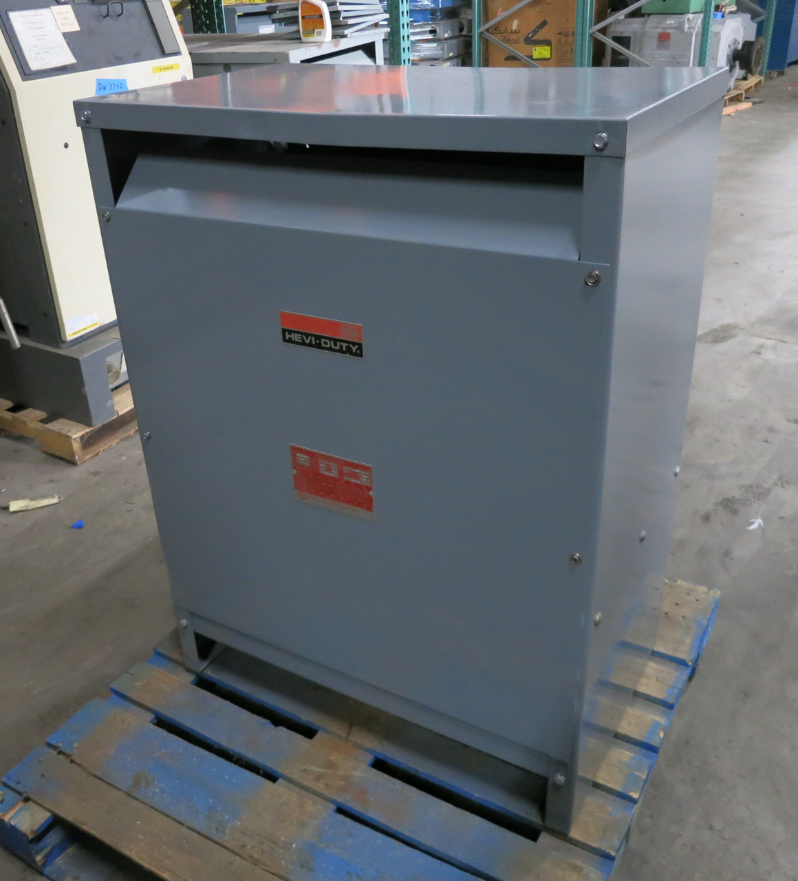 Image of Hevi Duty 75 kVA 440 Delta to 480Y/277 V 3PH Dry Type Transformer 440V - 480V