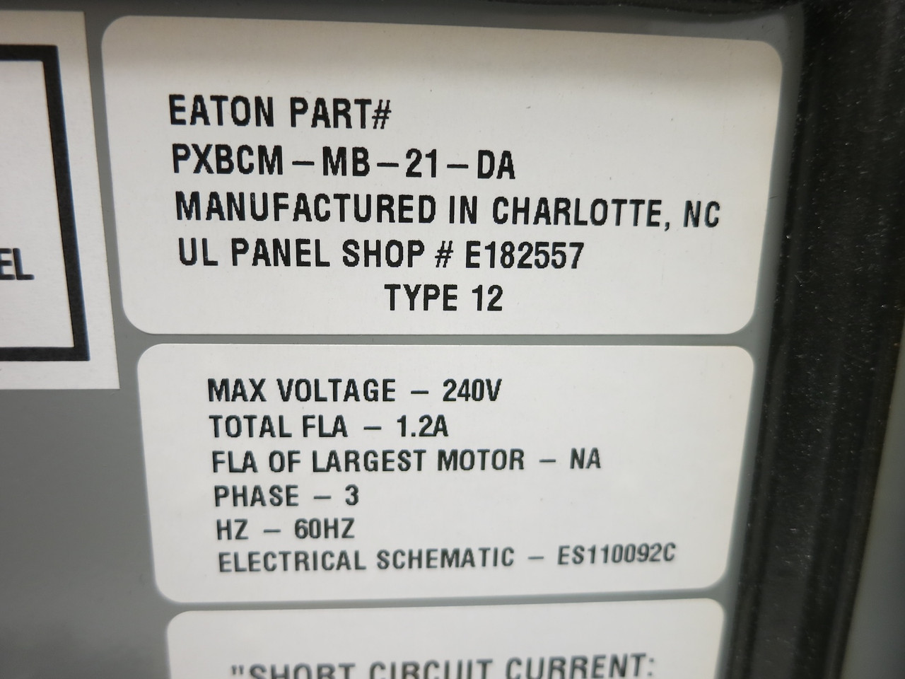 NEW Eaton PXBCM-MB-21-DA Power Xpert Branch Circuit Monitor HMIVU06CUNB1 Display (DW7047-1)
